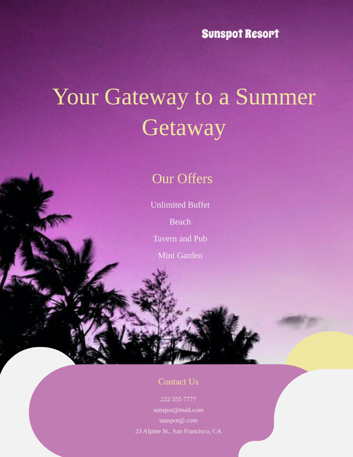 Free Summer Flyer Template to Edit Online Free Summer Flyer Template to Edit Online