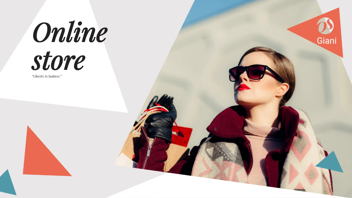 Free Online Store Presentation Template to Edit Online Free Online Store Presentation Template to Edit Online