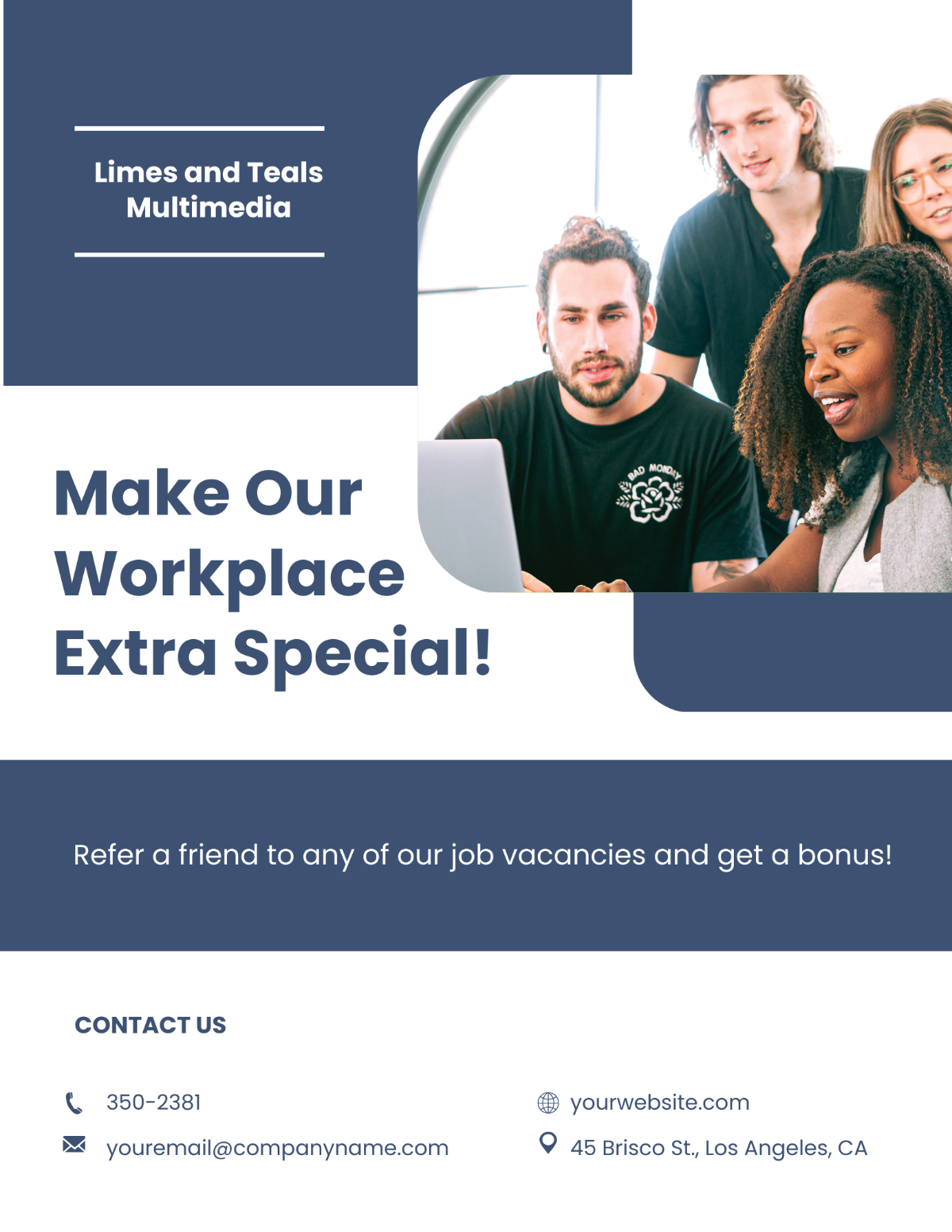 Sample HR Flyer Template