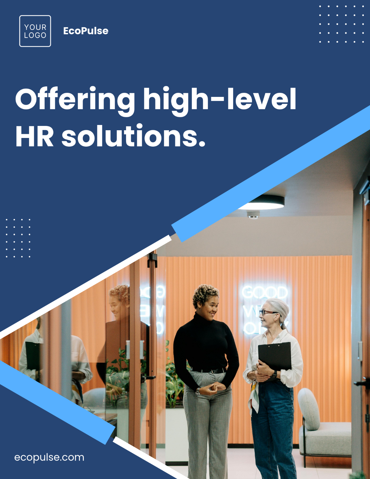 HR Consulting Flyer Template