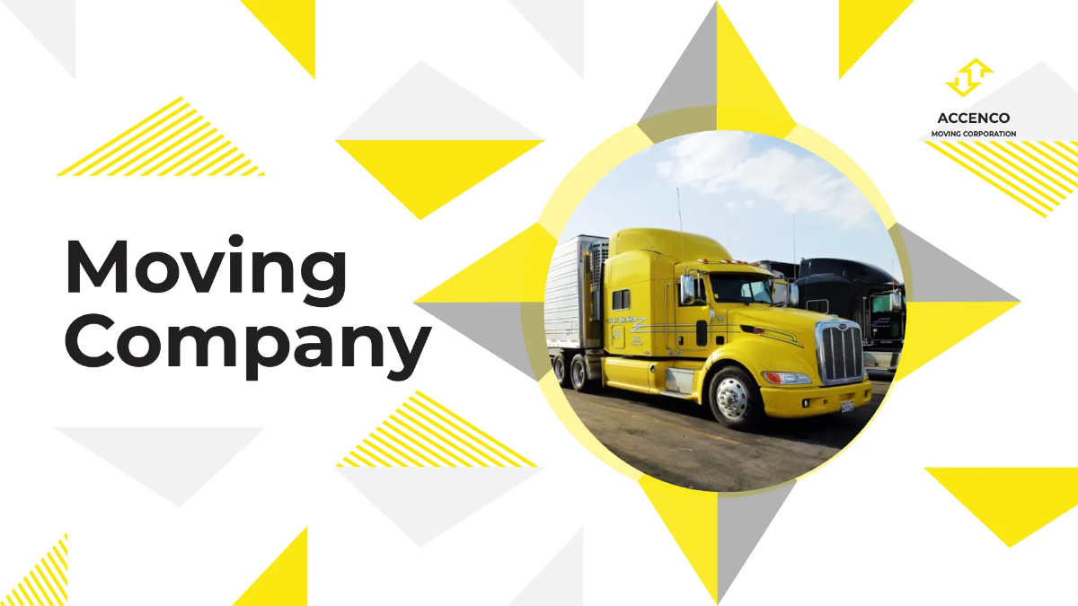 Free Moving Company Presentation Template to Edit Online Free Moving Company Presentation Template to Edit Online