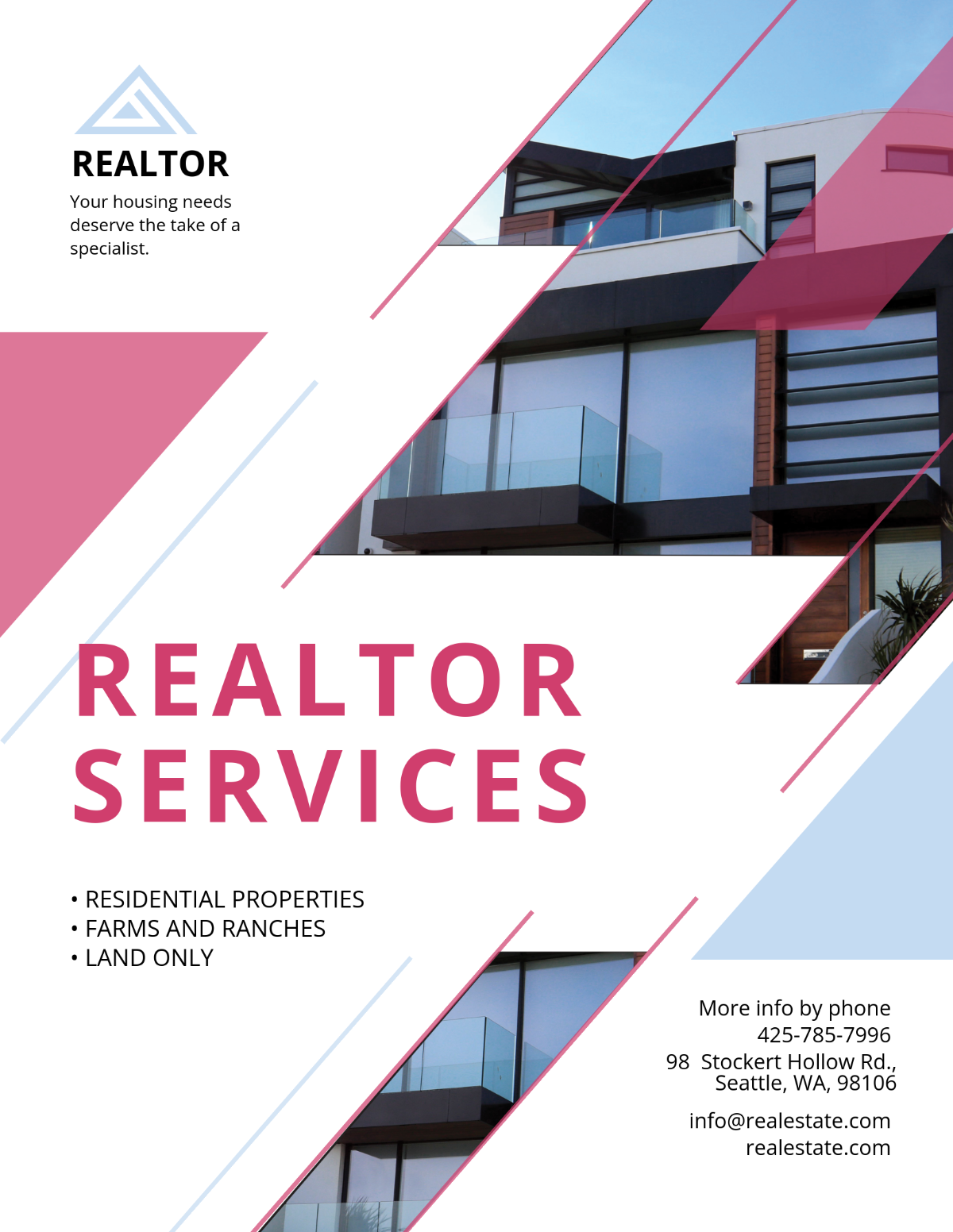 Free Real Estate Agent/Realtor Flyer Template to Edit Online | Template.net Free Real Estate Agent/Realtor Flyer Template to Edit Online | Template.net