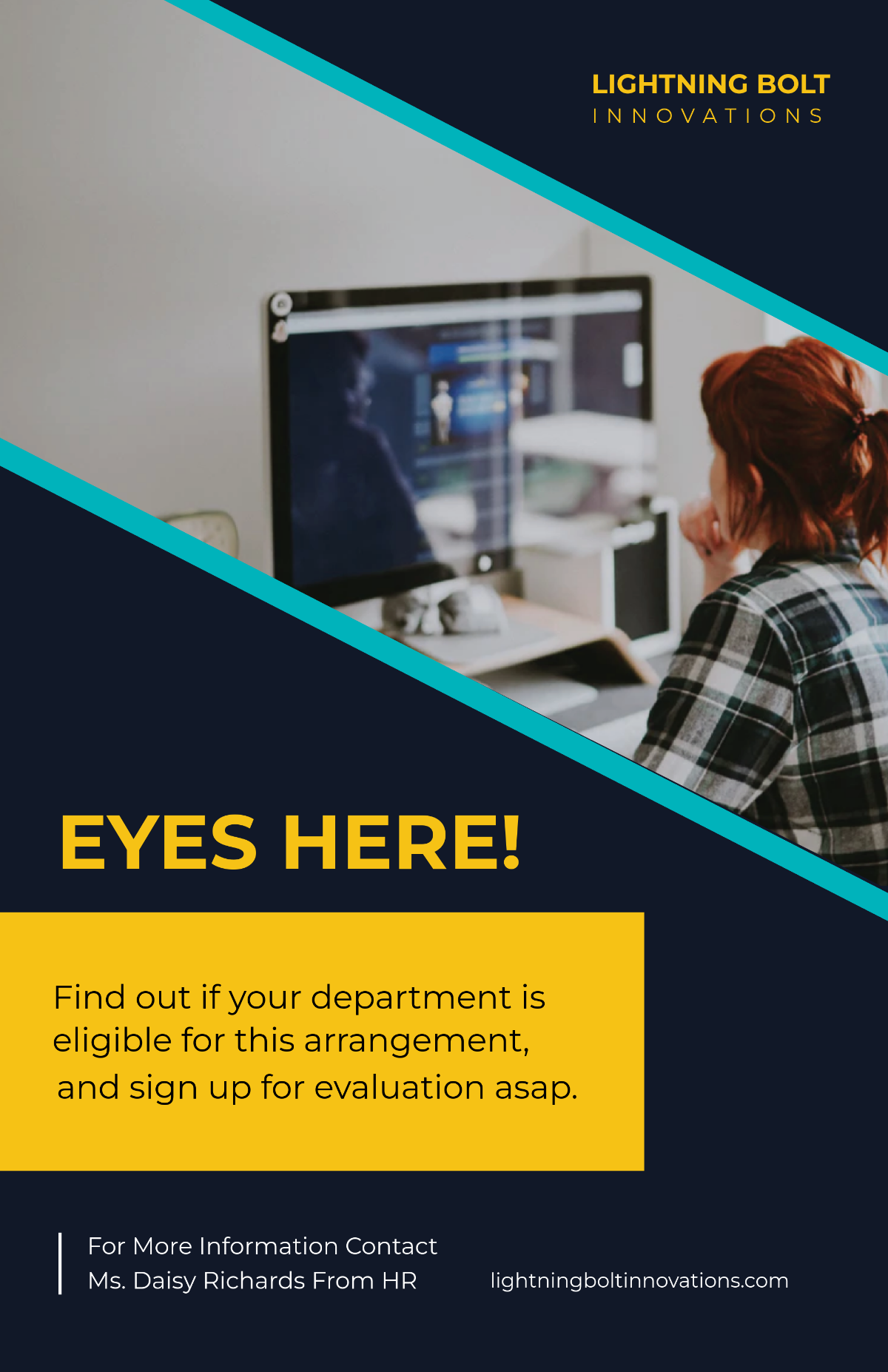 Free Work From Home Office Poster Template to Edit Online Free Work From Home Office Poster Template to Edit Online