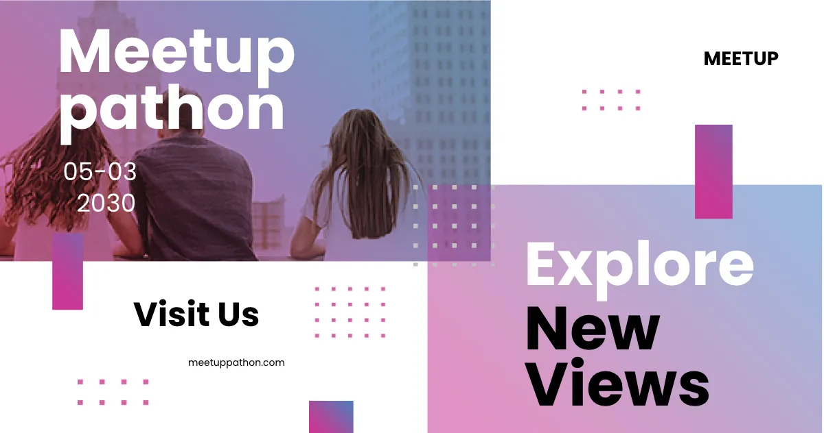 Meetup Event Twitter Post Template