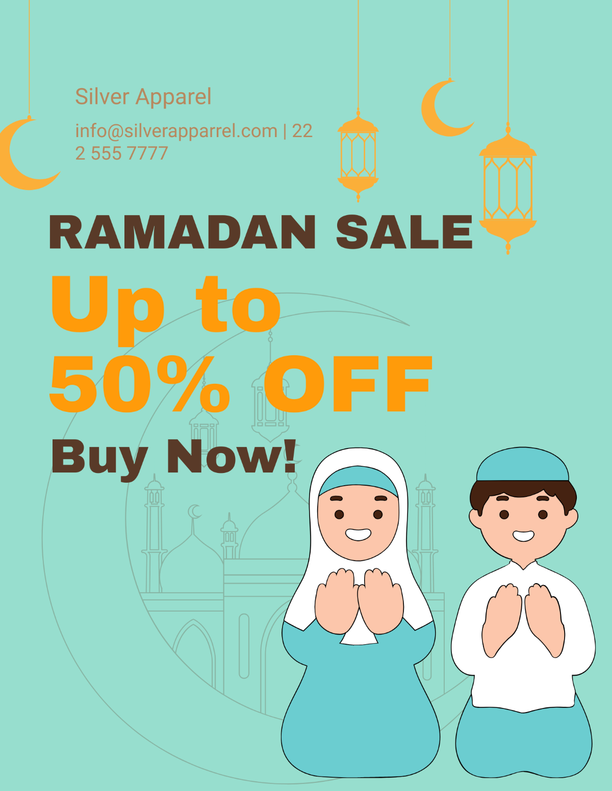 Free Ramadan Advertising Flyer Template to Edit Online Free Ramadan Advertising Flyer Template to Edit Online