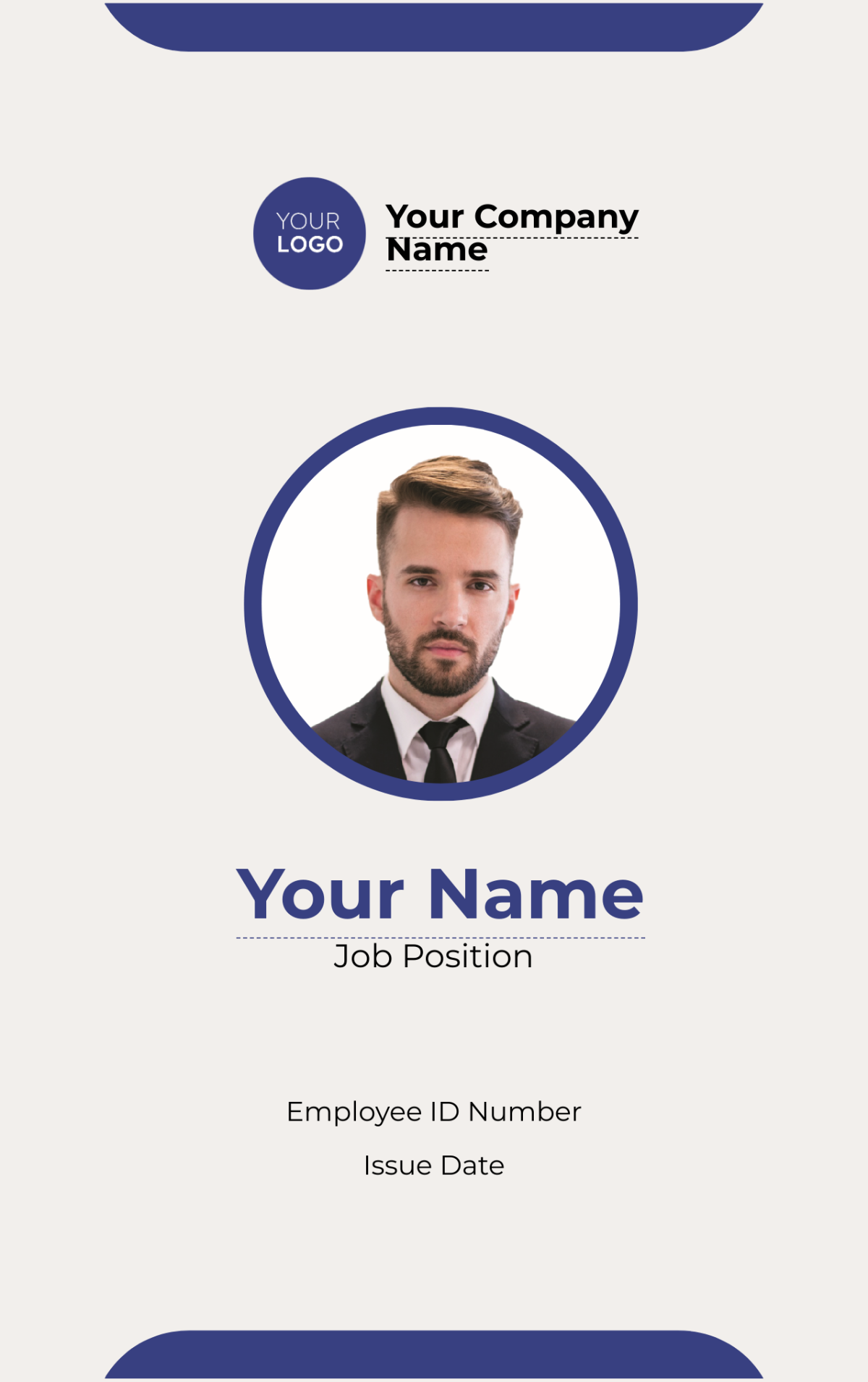 Marketing Automation Expert ID Card Template Marketing Automation Expert ID Card Template