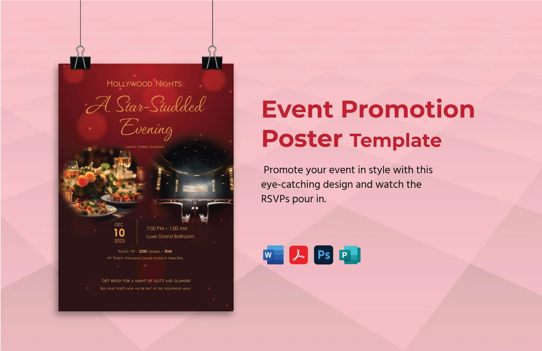 Event Promotion Poster Template in Word, PDF, PSD, Publisher - Download | Template.net Event Promotion Poster Template in Word, PDF, PSD, Publisher - Download | Template.net