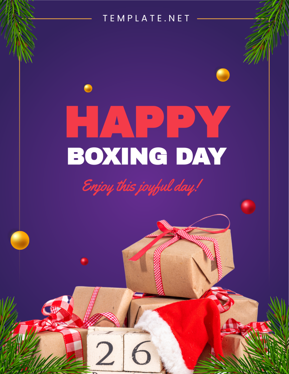 Free Boxing Day Flyer Design Template to Edit Online | Template.net Free Boxing Day Flyer Design Template to Edit Online | Template.net