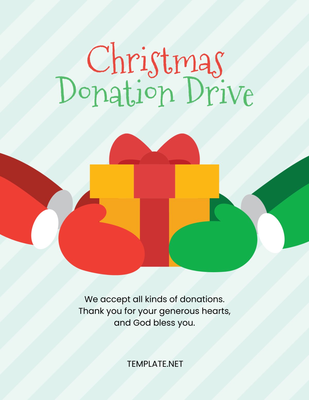 Free Christmas Donation Flyer Template to Edit Online Free Christmas Donation Flyer Template to Edit Online