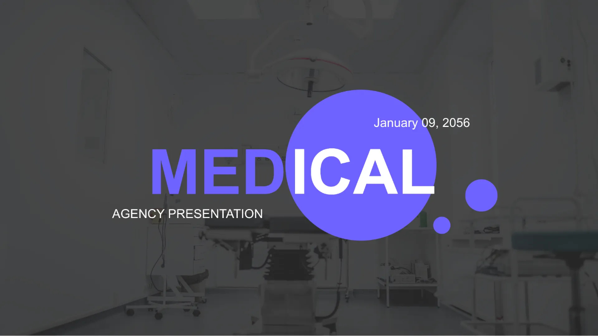 Free Medical Agency Presentation Template to Edit Online Free Medical Agency Presentation Template to Edit Online