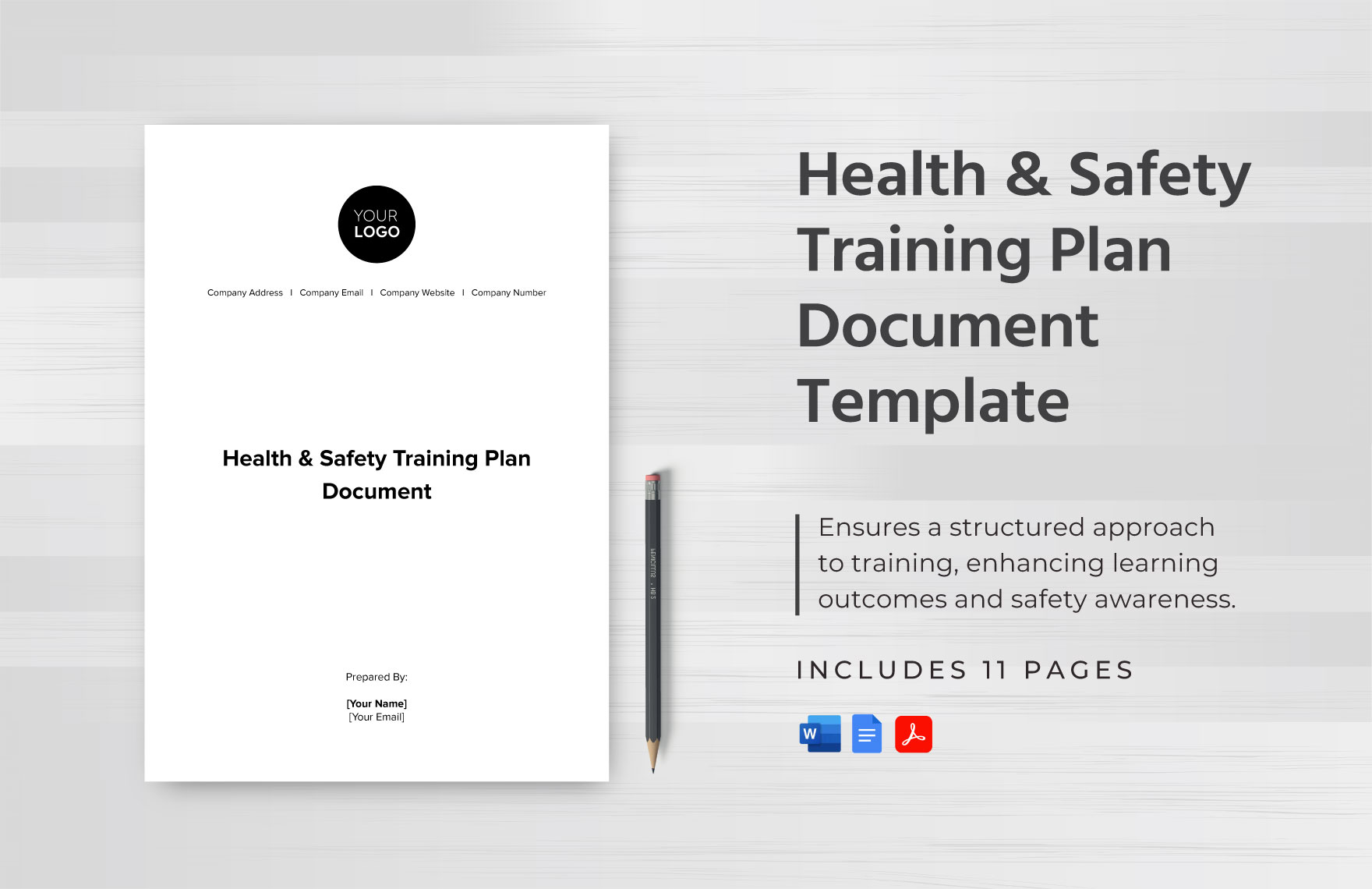 Health & Safety Training Plan Document Template Health & Safety Training Plan Document Template