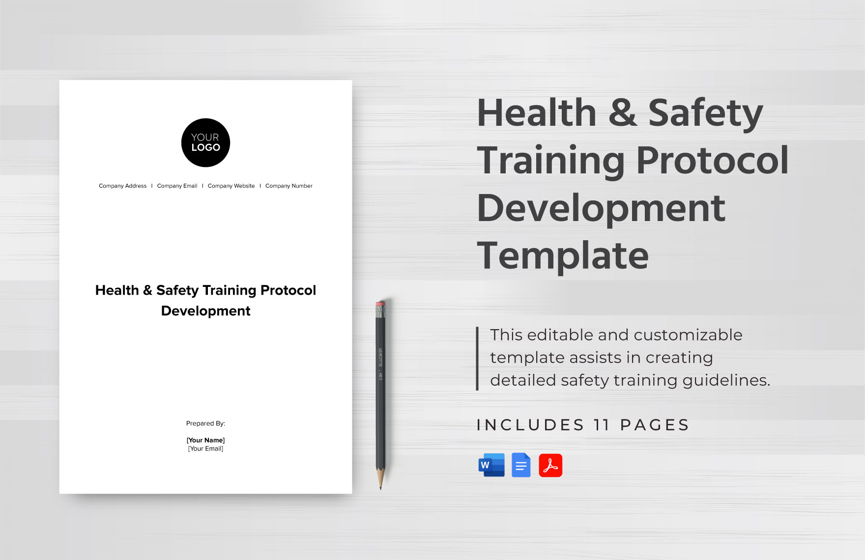 Health & Safety Training Protocol Development Template Health & Safety Training Protocol Development Template