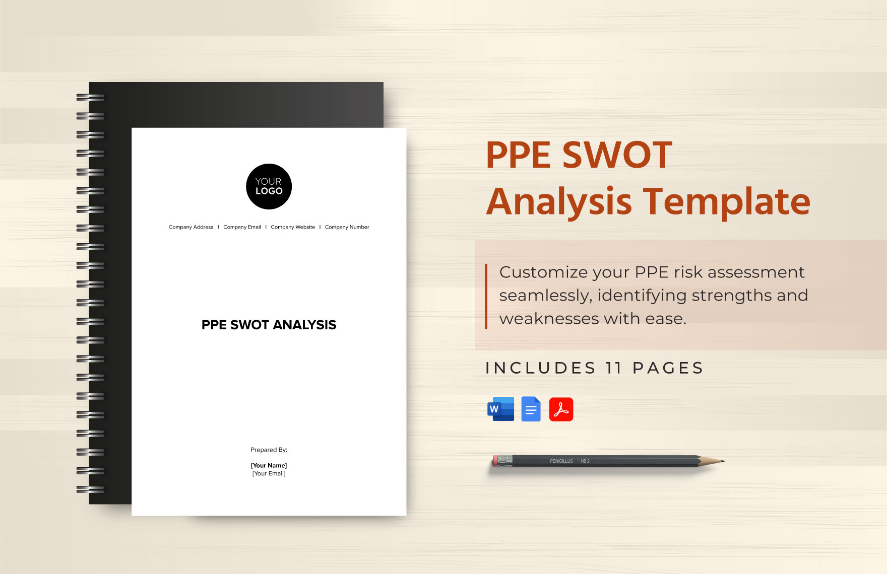 PPE SWOT Analysis Template PPE SWOT Analysis Template