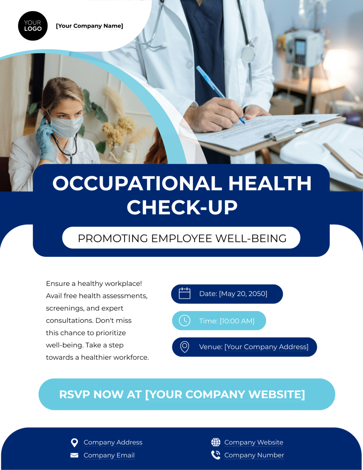 Free Occupational Health Screening Event Flyer Template to Edit Online Free Occupational Health Screening Event Flyer Template to Edit Online