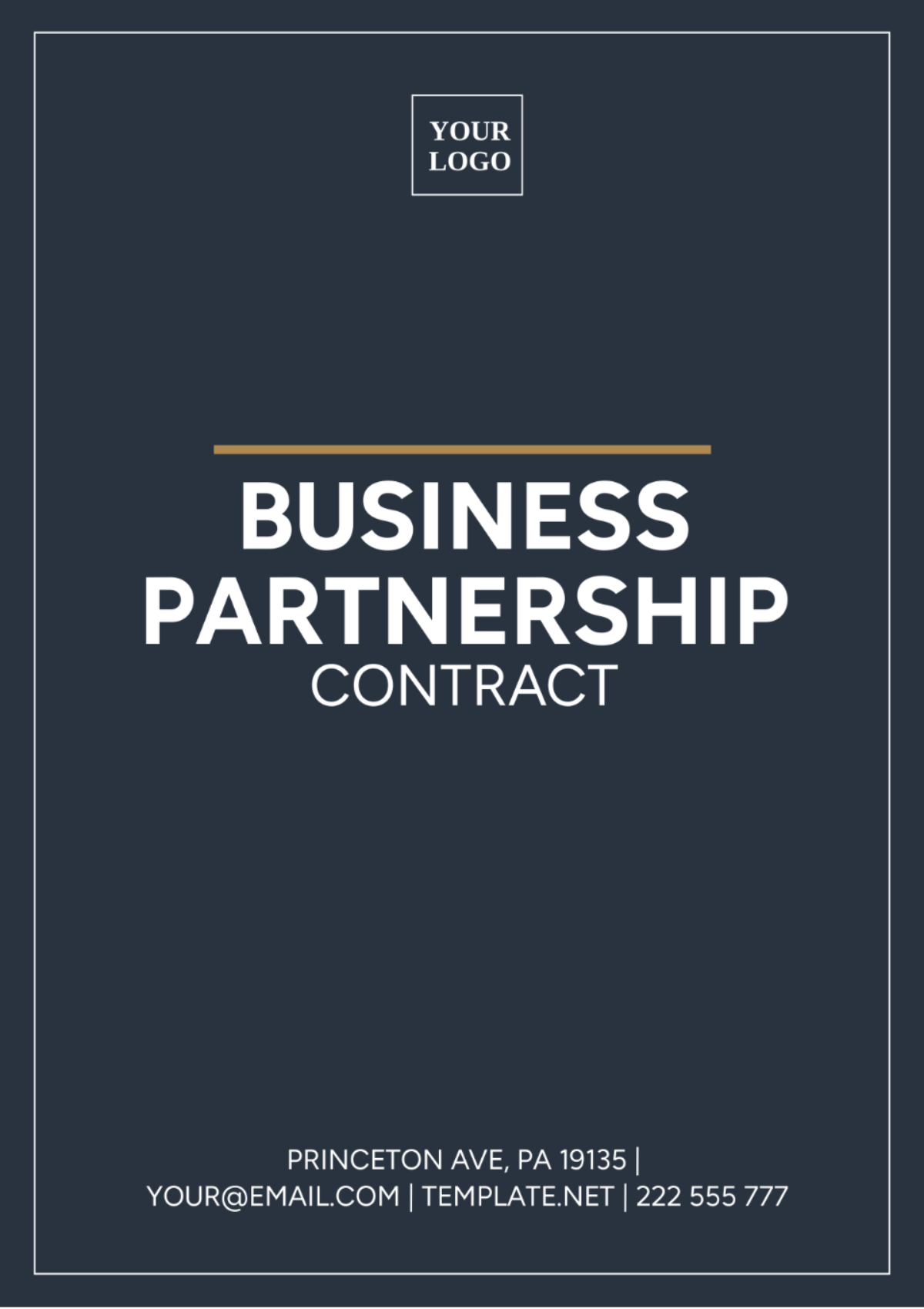 Free Business Partnership Contract Template to Edit Online Free Business Partnership Contract Template to Edit Online