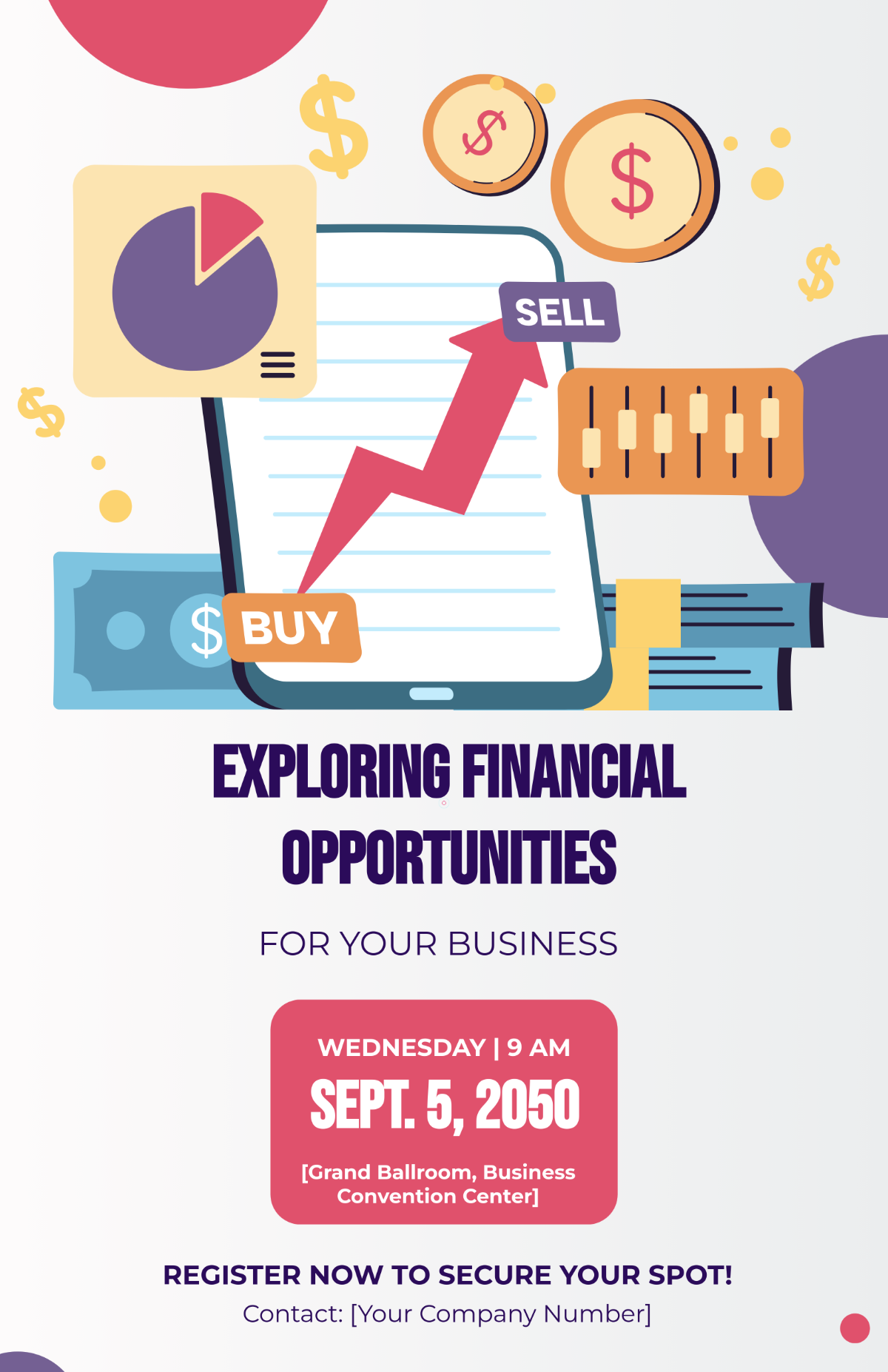 Free Business Credit Line Options Fair Poster Template to Edit Online Free Business Credit Line Options Fair Poster Template to Edit Online
