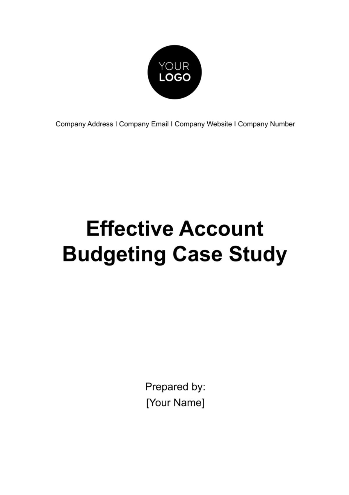 Free Effective Account Budgeting Case Study Template to Edit Online Free Effective Account Budgeting Case Study Template to Edit Online