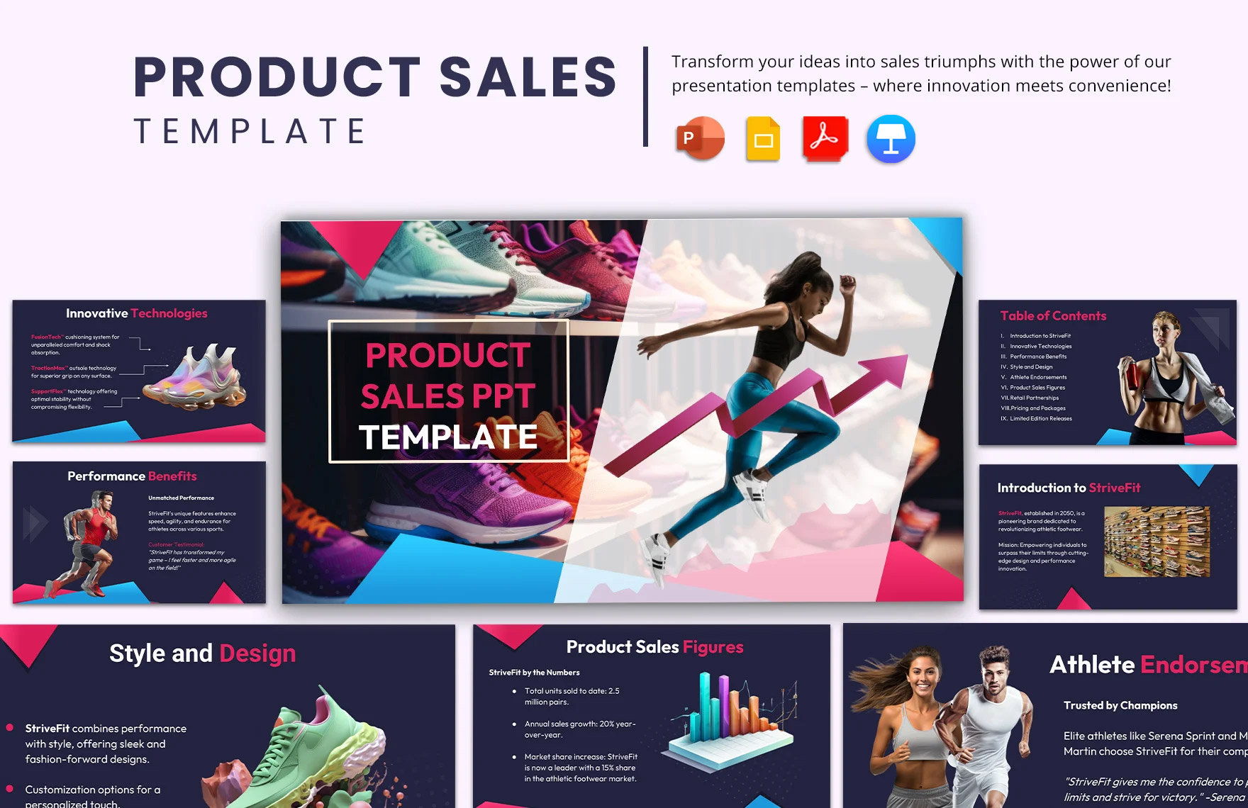 Product Sales Template Product Sales Template
