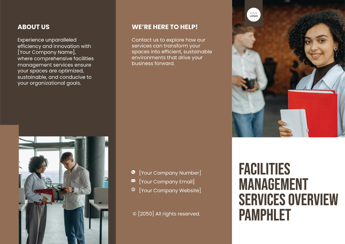 Free Facilities Management Services Overview Pamphlet Template to Edit Online Free Facilities Management Services Overview Pamphlet Template to Edit Online