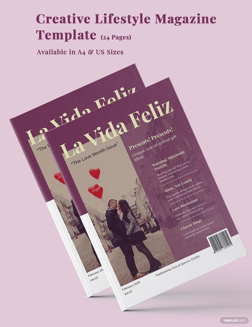 Modern Lifestyle Magazine Template in InDesign, Word, Publisher, Pages - Download | Template.net Modern Lifestyle Magazine Template in InDesign, Word, Publisher, Pages - Download | Template.net