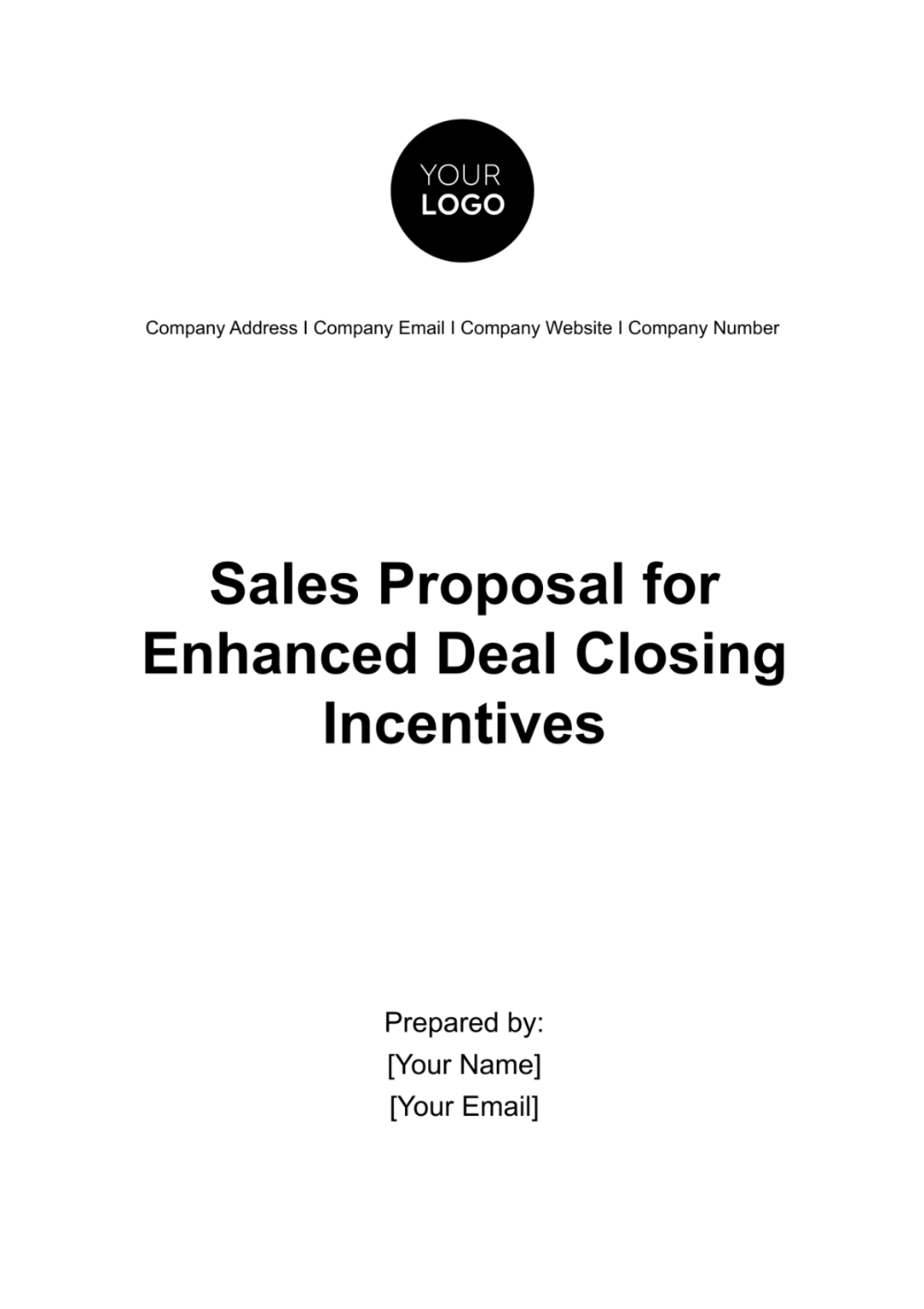 Free Sales Proposal for Enhanced Deal Closing Incentives Template to Edit Online Free Sales Proposal for Enhanced Deal Closing Incentives Template to Edit Online