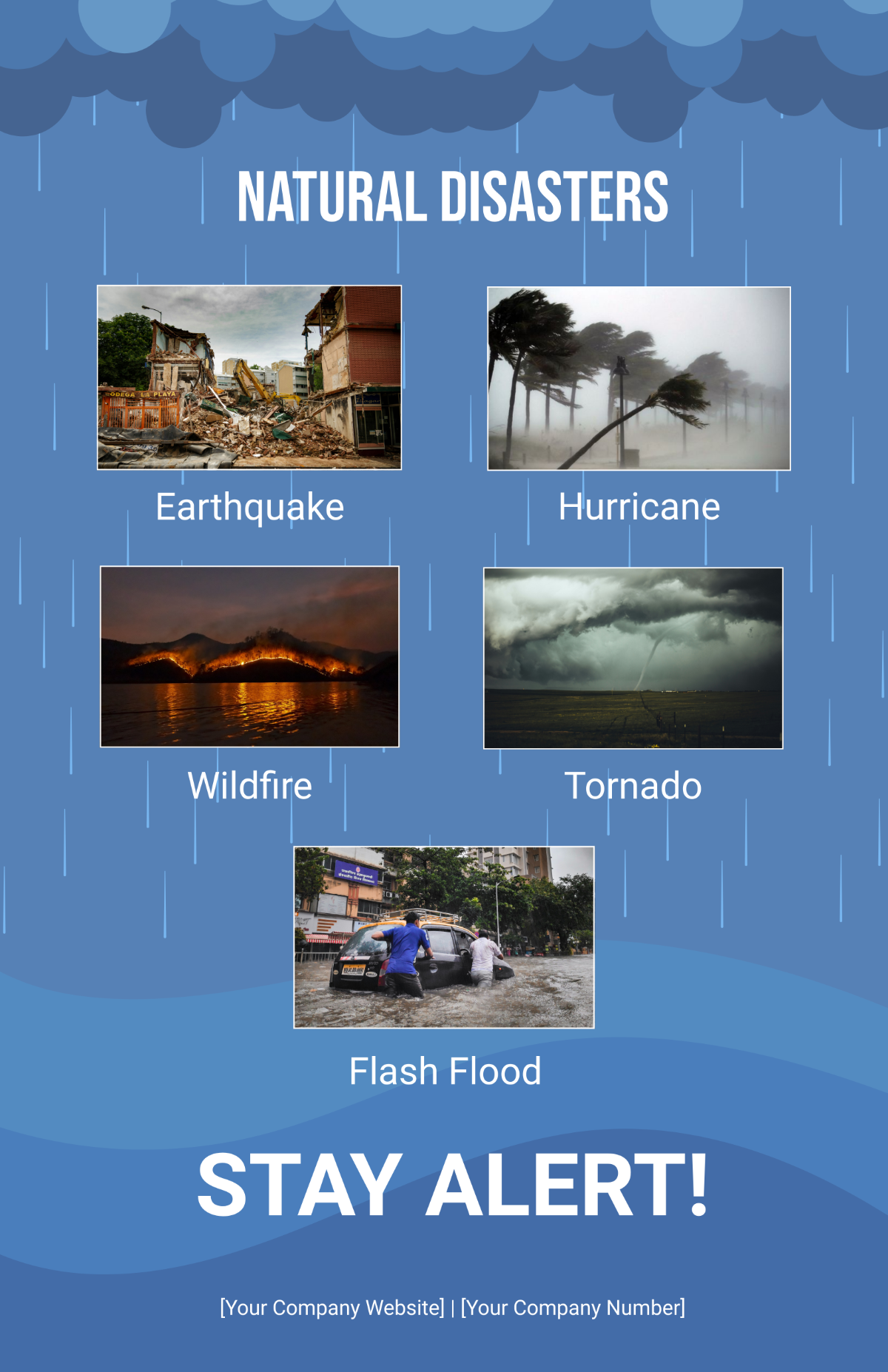 Free Natural Disaster Poster Template to Edit Online Free Natural Disaster Poster Template to Edit Online