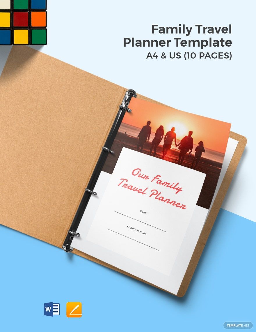 Family Travel Planner Template in Pages, Word, Google Docs, PDF - Download | Template.net Family Travel Planner Template in Pages, Word, Google Docs, PDF - Download | Template.net