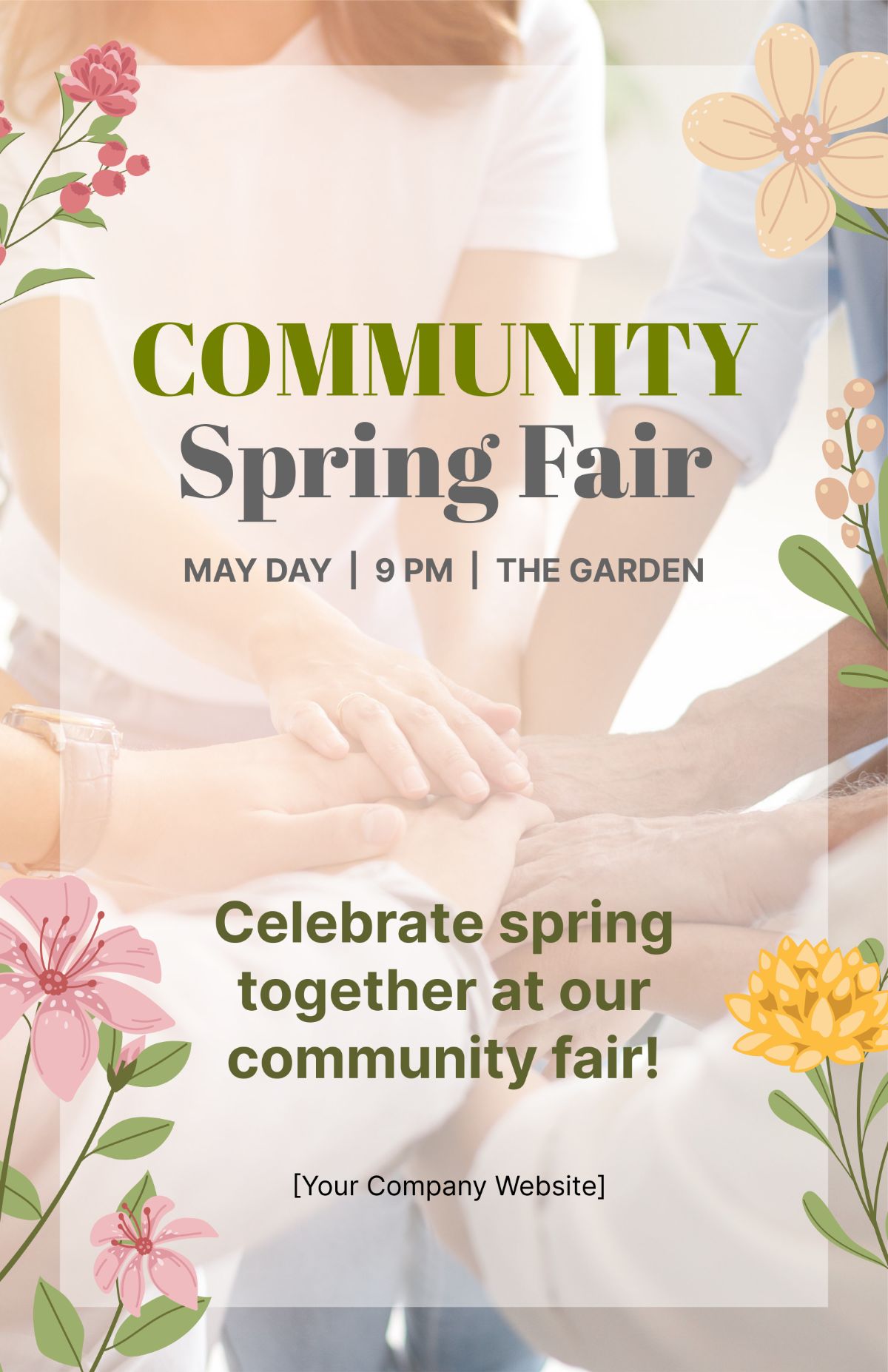 Free May Day Poster Template to Edit Online Free May Day Poster Template to Edit Online