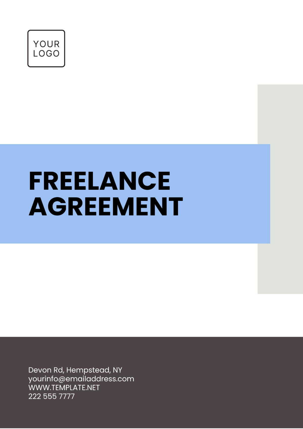 Free Freelance Agreement Layout Template to Edit Online Free Freelance Agreement Layout Template to Edit Online