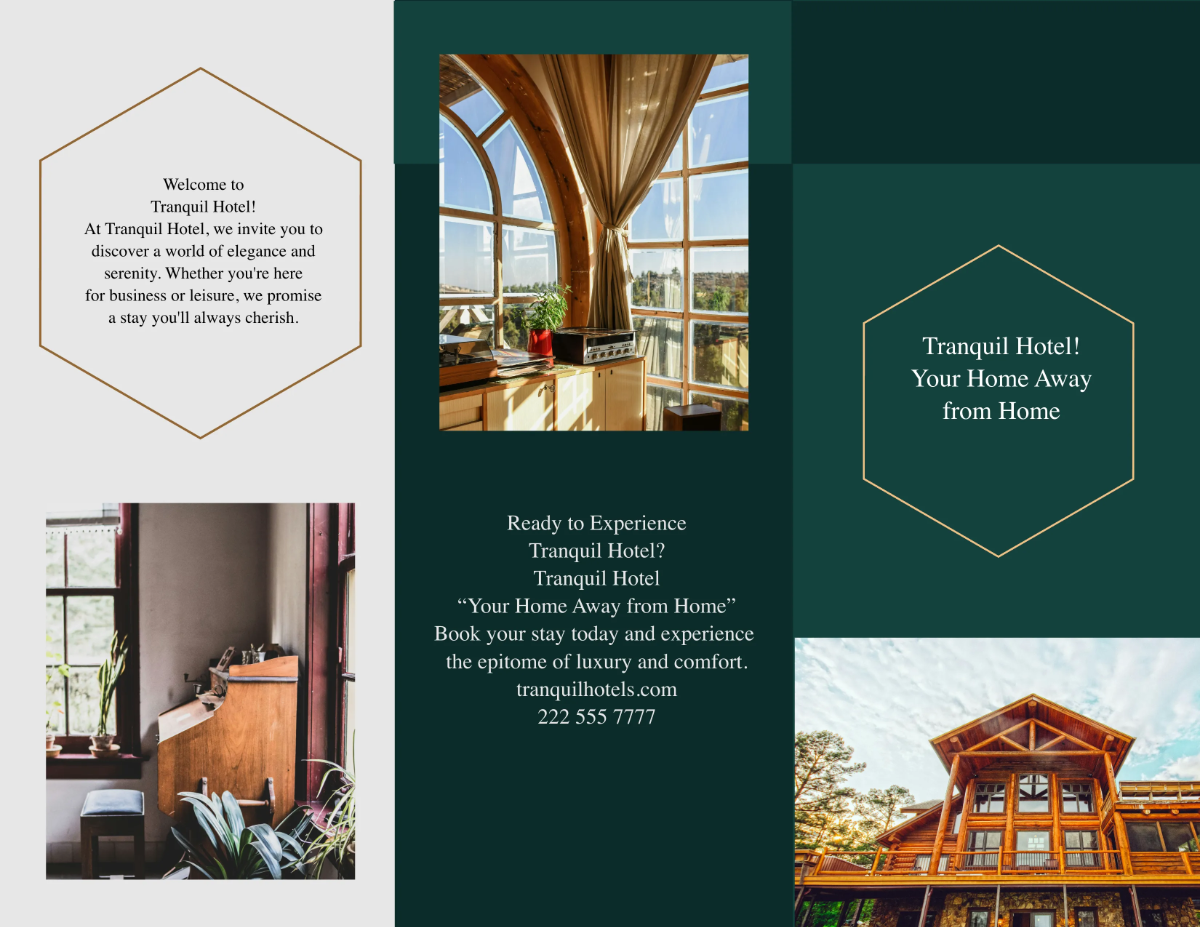 Hotel Brochure Template