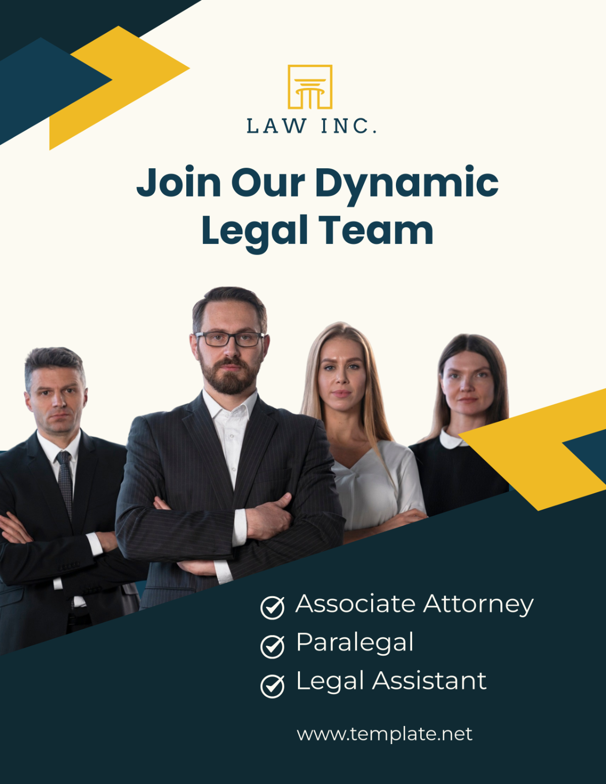 Free Law Firm Recruitment Flyer Template to Edit Online | Template.net Free Law Firm Recruitment Flyer Template to Edit Online | Template.net