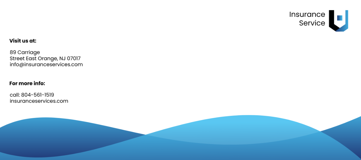 Free Insurance Agency Envelope Template to Edit Online Free Insurance Agency Envelope Template to Edit Online