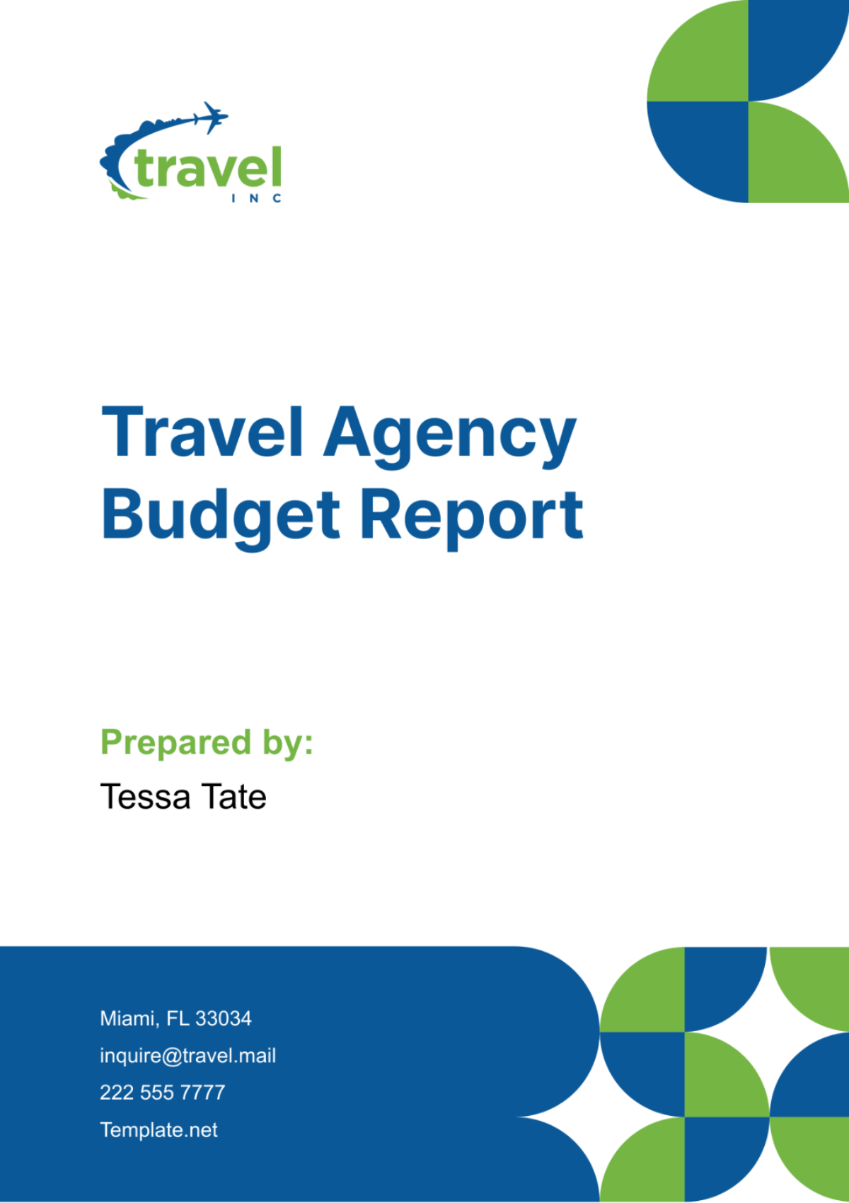 Free Travel Agency Budget Report Template to Edit Online Free Travel Agency Budget Report Template to Edit Online