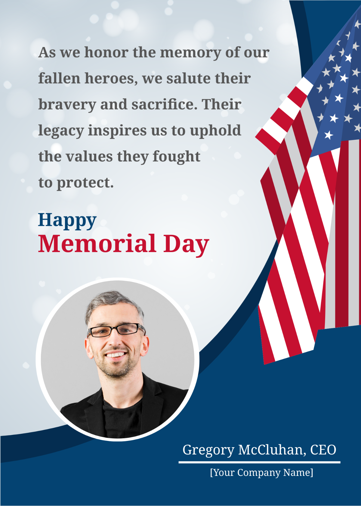 Free Memorial Day Message From CEO Template to Edit Online Free Memorial Day Message From CEO Template to Edit Online
