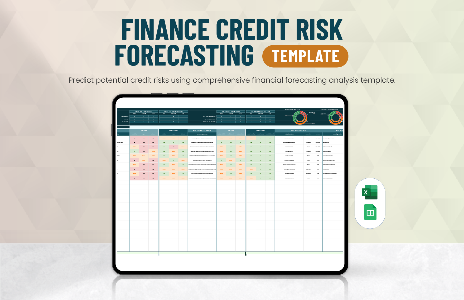 Finance Credit Risk Forecasting Template in Excel, Google Sheets - Download | Template.net Finance Credit Risk Forecasting Template in Excel, Google Sheets - Download | Template.net