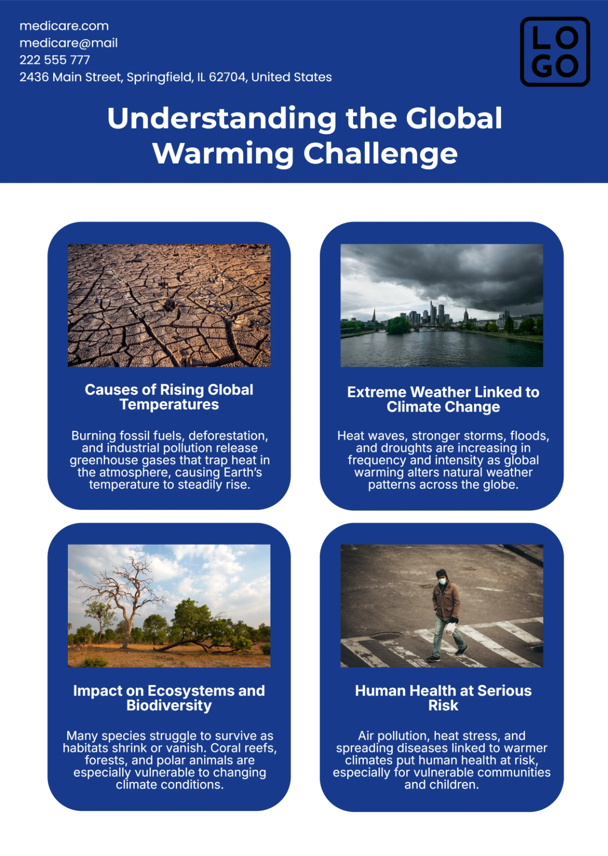 Free Global Warming Infographic Template to Edit Online Free Global Warming Infographic Template to Edit Online