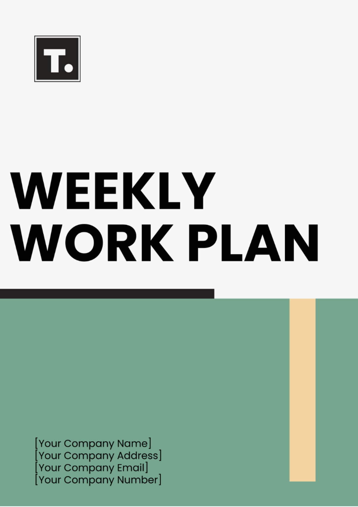 Free Weekly Work Plan Template to Edit Online Free Weekly Work Plan Template to Edit Online