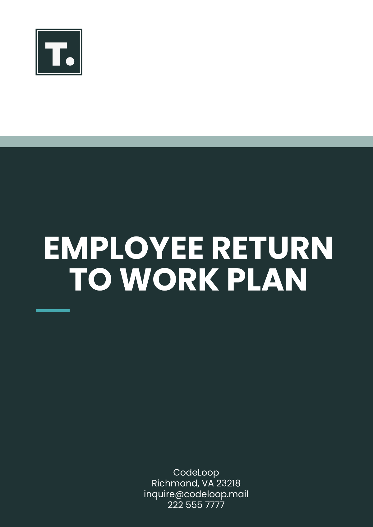 Free Employee Return To Work Plan Template to Edit Online Free Employee Return To Work Plan Template to Edit Online