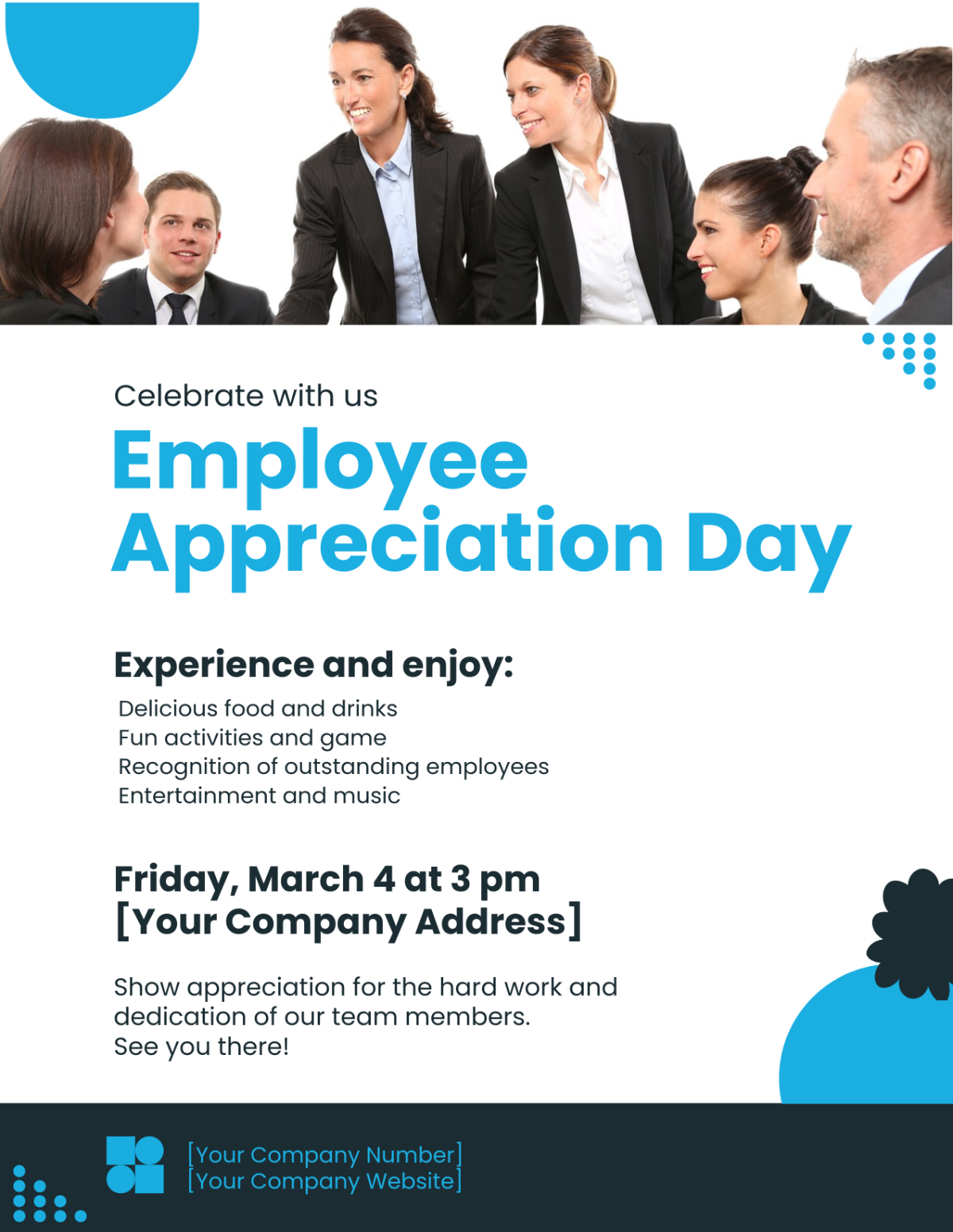 Free Employee Appreciation Flyer Template to Edit Online Free Employee Appreciation Flyer Template to Edit Online