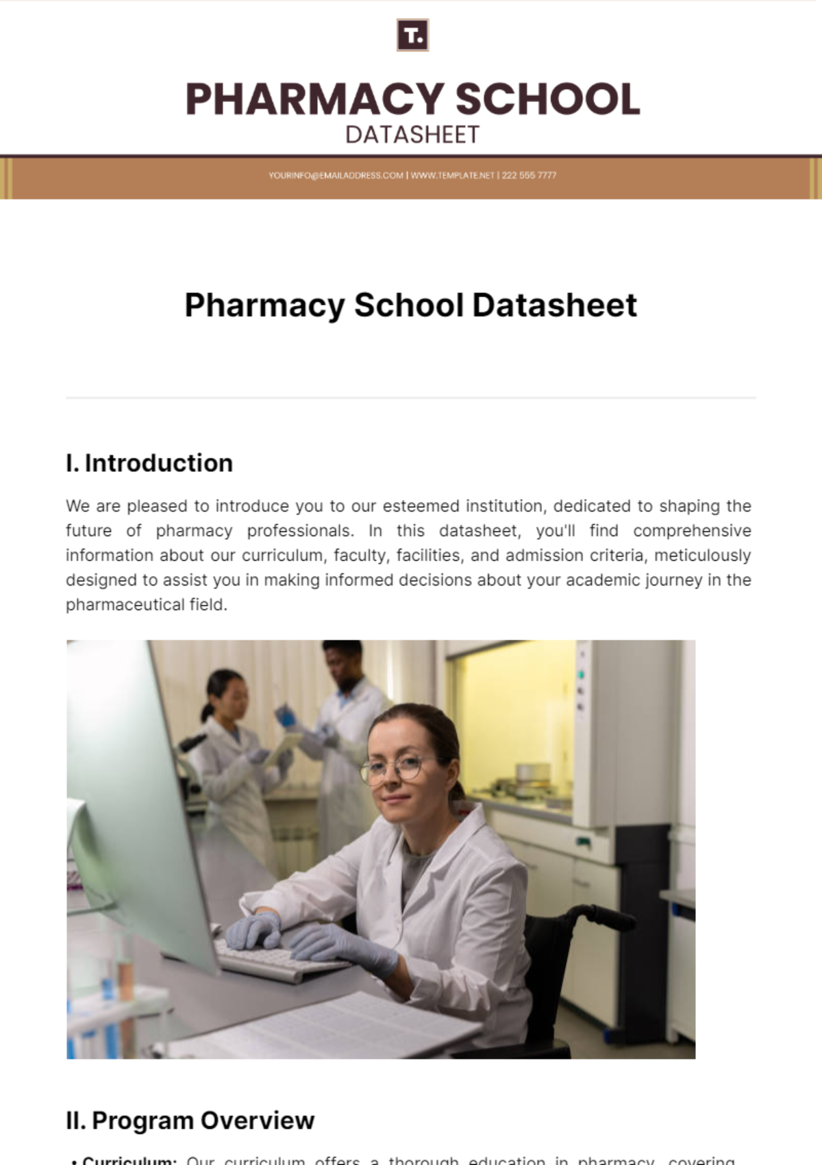 Free Pharmacy School Datasheet Template to Edit Online Free Pharmacy School Datasheet Template to Edit Online