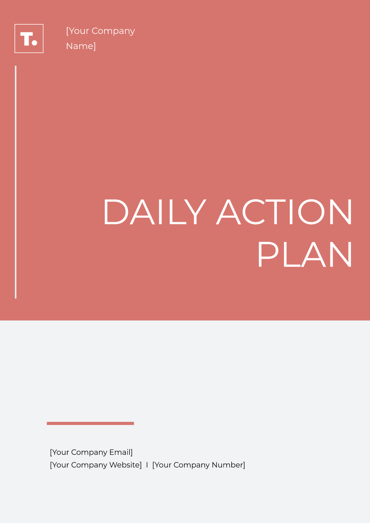 Free Daily Action Plan Template to Edit Online Free Daily Action Plan Template to Edit Online