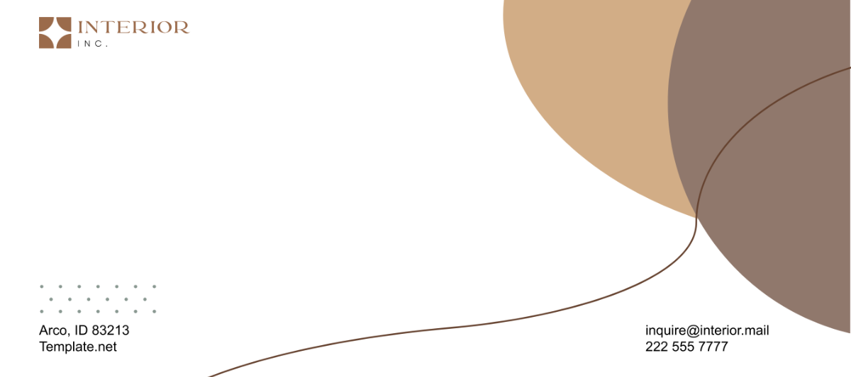 Free Interior Design Envelope Template to Edit Online Free Interior Design Envelope Template to Edit Online