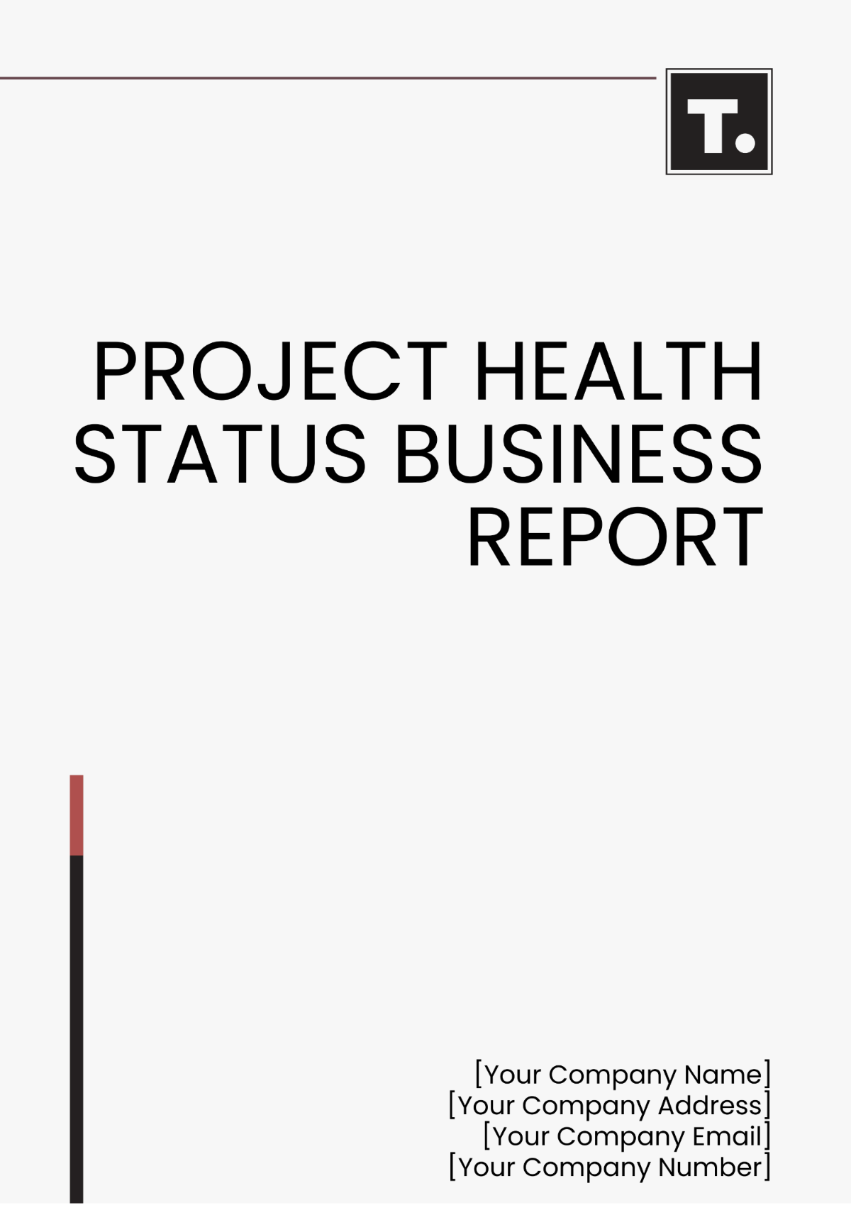 Free Project Health Status Business Report Template to Edit Online Free Project Health Status Business Report Template to Edit Online