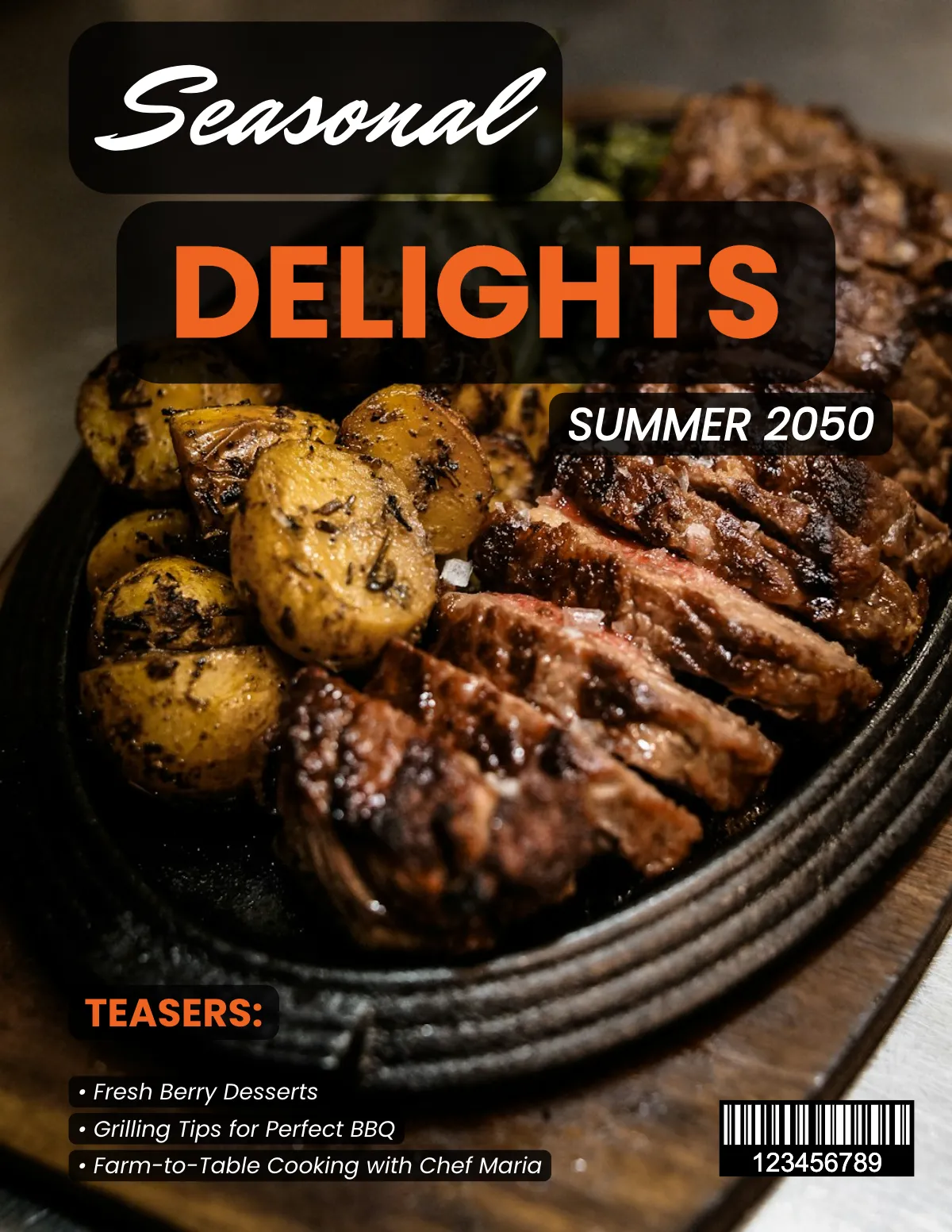 Free Seasonal Cooking Magazine Template to Edit Online Free Seasonal Cooking Magazine Template to Edit Online
