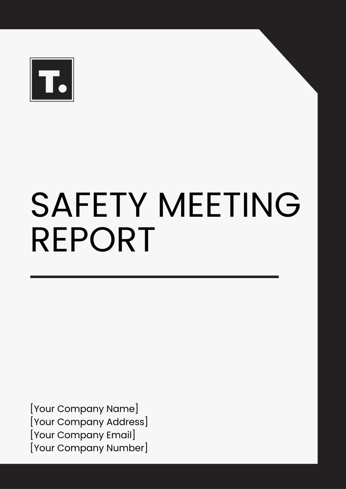Free Safety Meeting Report Template to Edit Online Free Safety Meeting Report Template to Edit Online