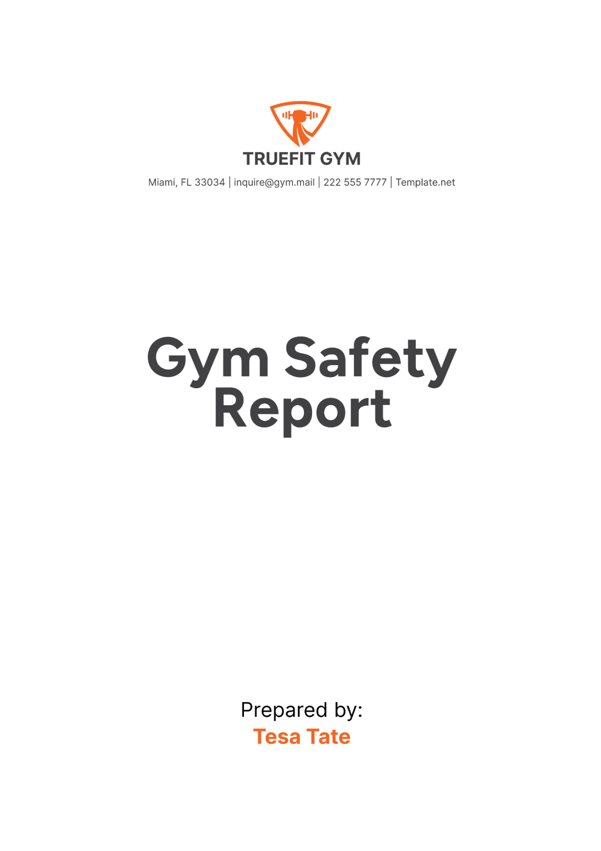 Free Gym Safety Report Template to Edit Online Free Gym Safety Report Template to Edit Online