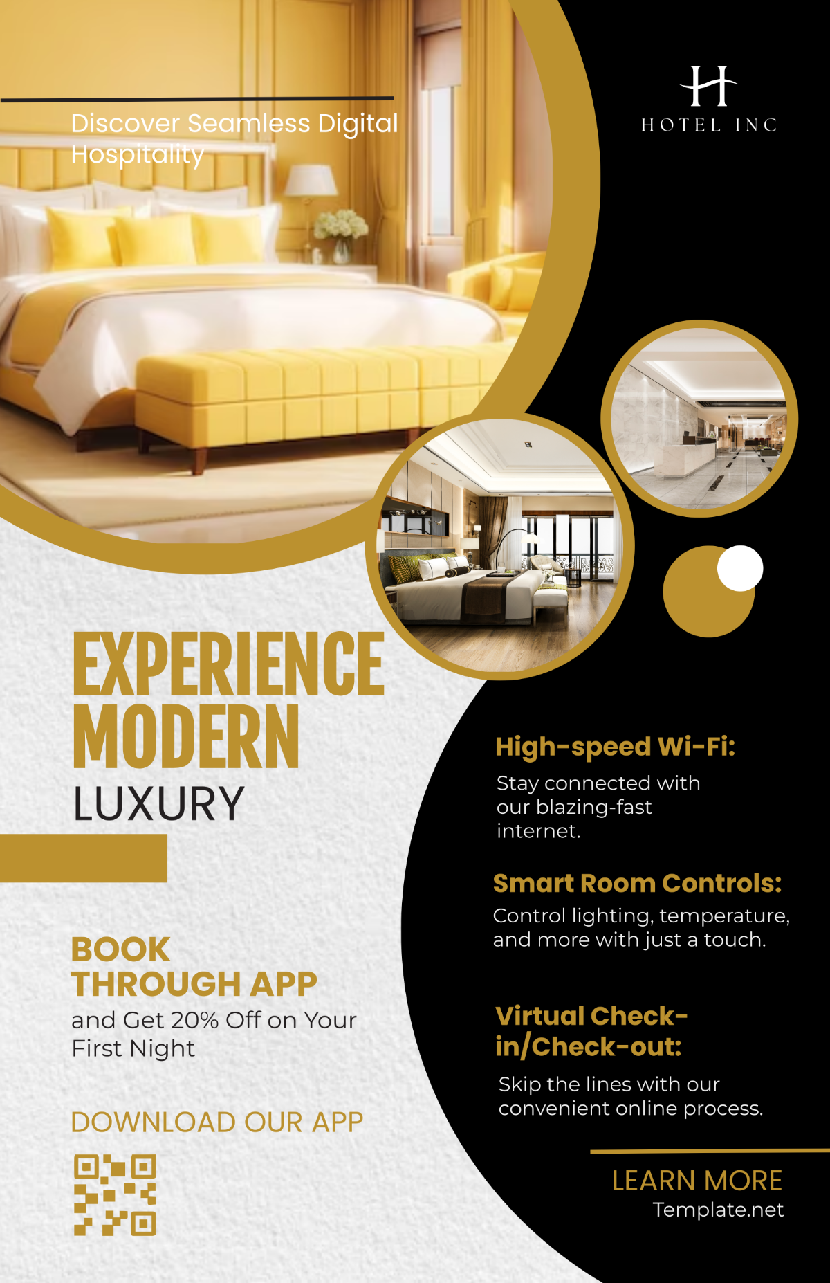 Hotel Digital Poster Template