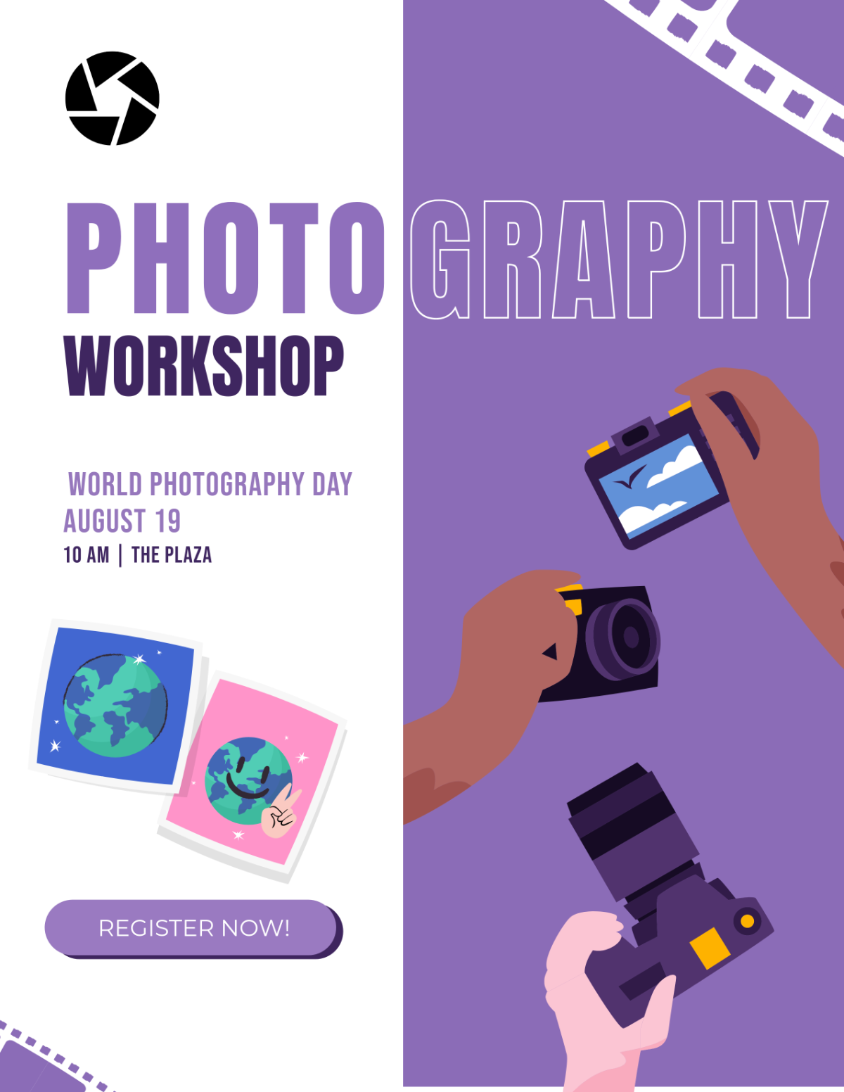 Free World Photography Day Flyer Template to Edit Online Free World Photography Day Flyer Template to Edit Online