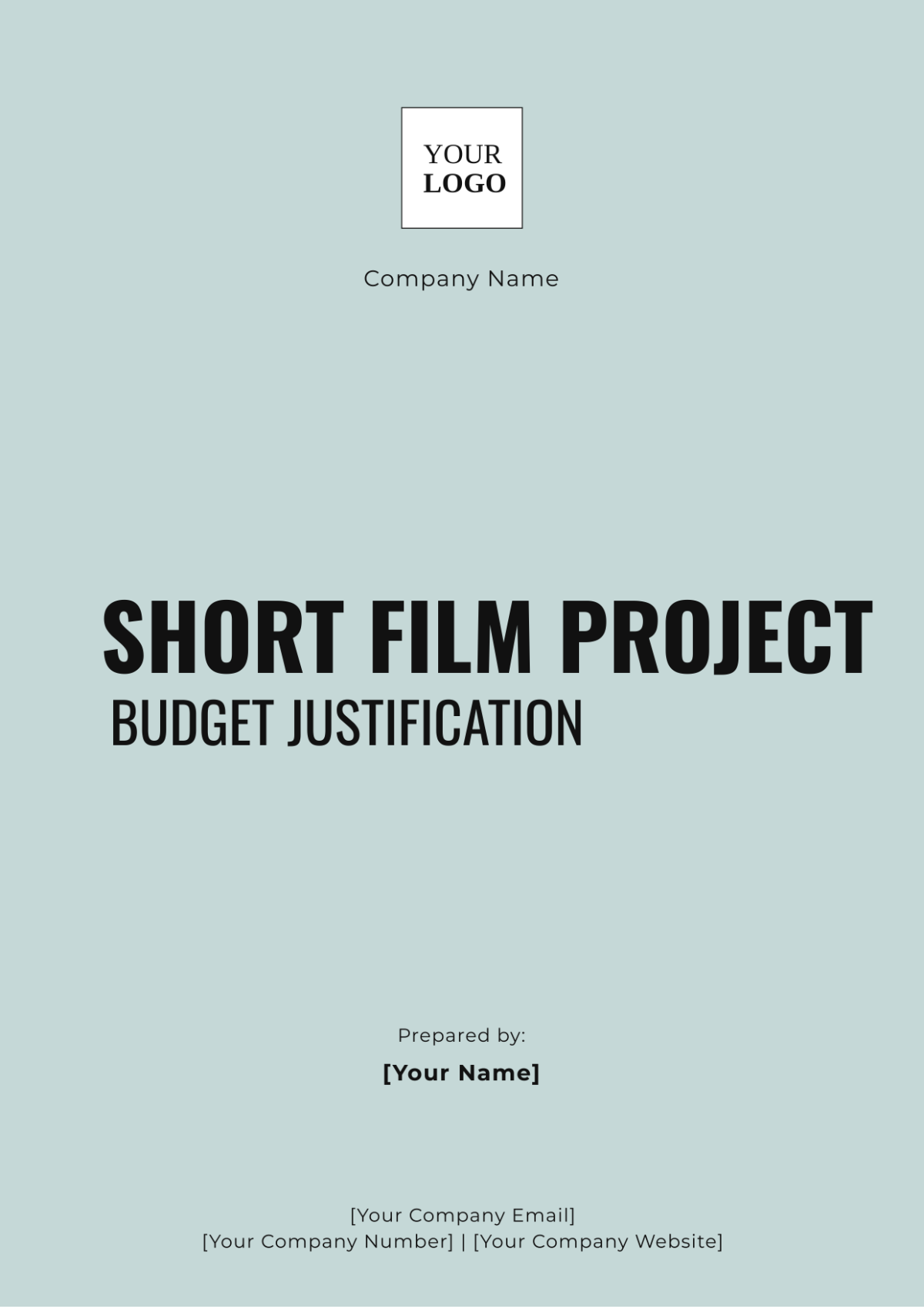 Free Short Film Project Budget Justification Template to Edit Online Free Short Film Project Budget Justification Template to Edit Online