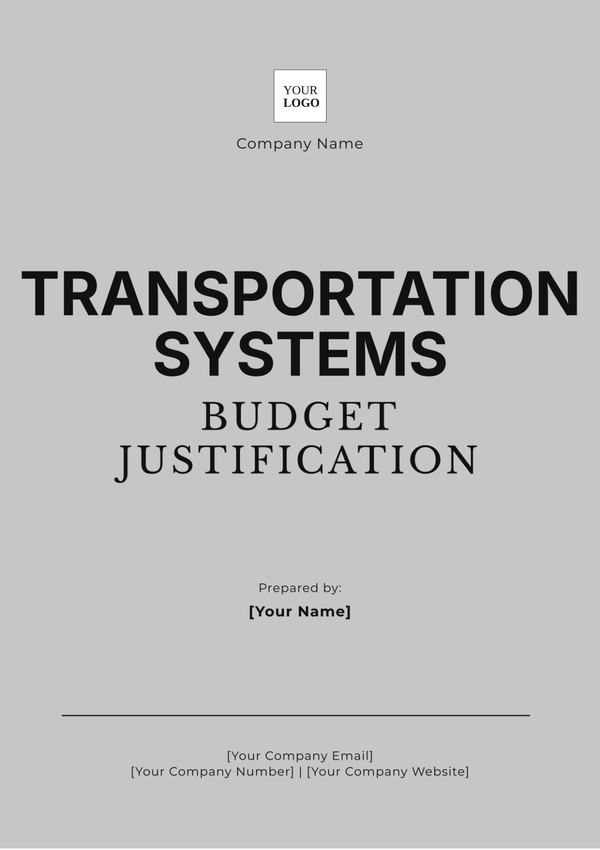 Free Transportation Systems Budget Justification Template to Edit Online Free Transportation Systems Budget Justification Template to Edit Online